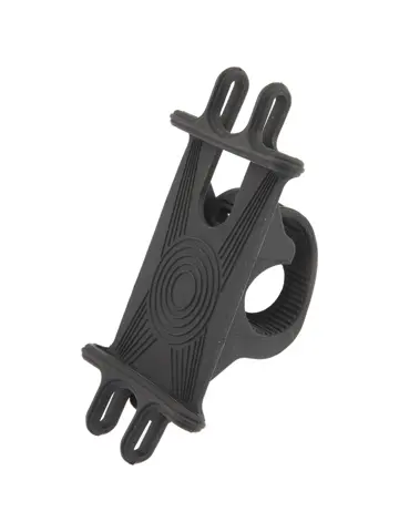 Mirage fiets telefoonhouder Siliconen Zwart