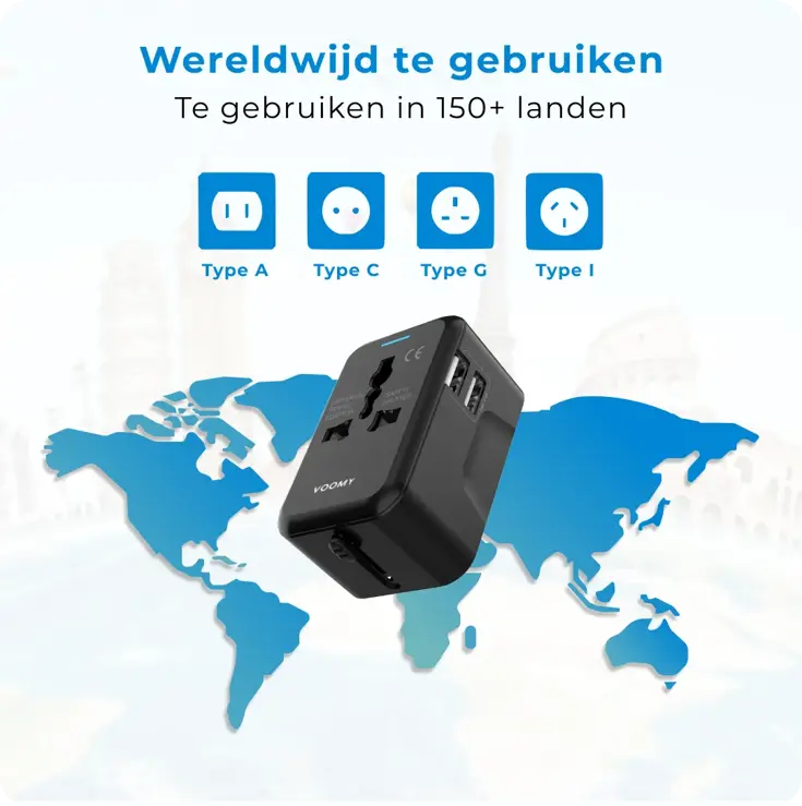 Travel Y10 - Wereldstekker - 150+ landen