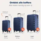 TRVLMORE Handbagage Koffer - 38L