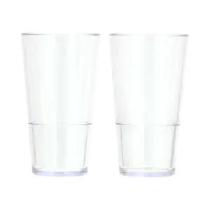 Lua bier/ softdrinkglas 2 stuks