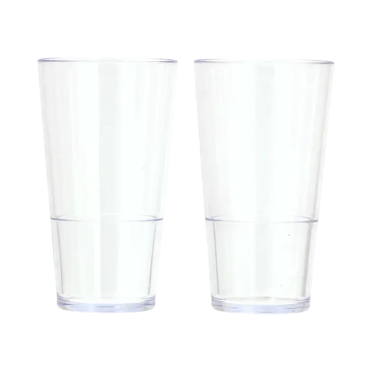 Lua bier/ softdrinkglas 2 stuks