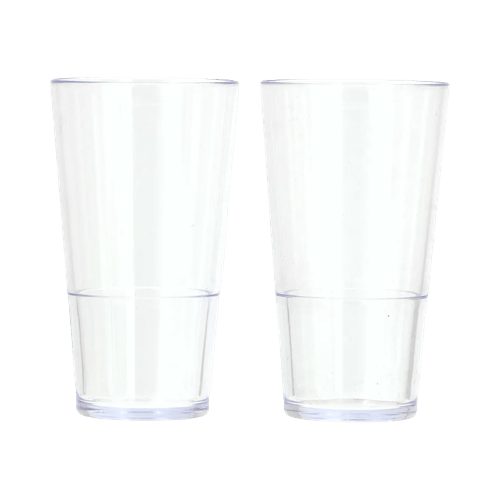 Lua bier/ softdrinkglas 2 stuks