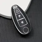 TPU Sleutelhoesje voor Suzuki zwart A3A