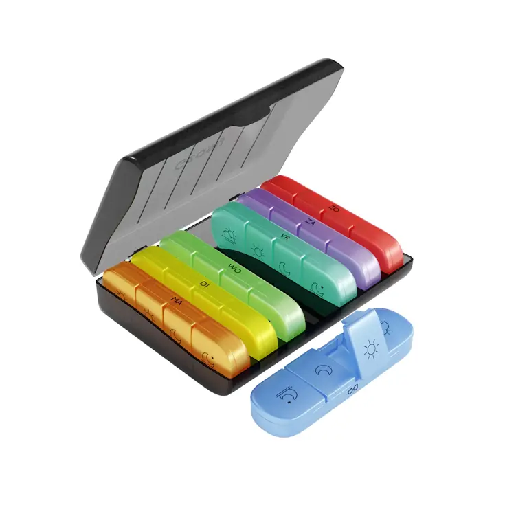 GEASY Pillendoos 7 Dagen – 4 Vakken