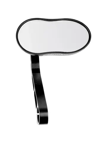 Ergotec spiegel M-88 aluminium zwart