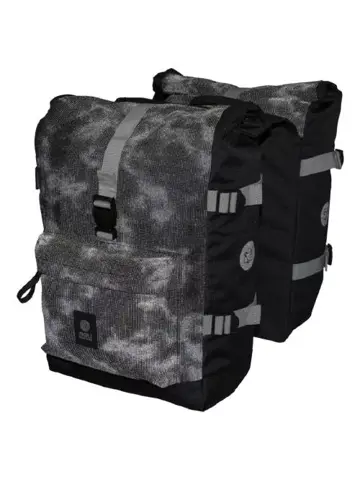 AGU Dubbele fietstas Urban Trend - Rolltop