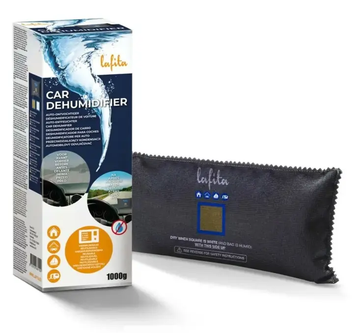 Auto Vochtvanger - 2x - 1000 gram - herbruikbaar