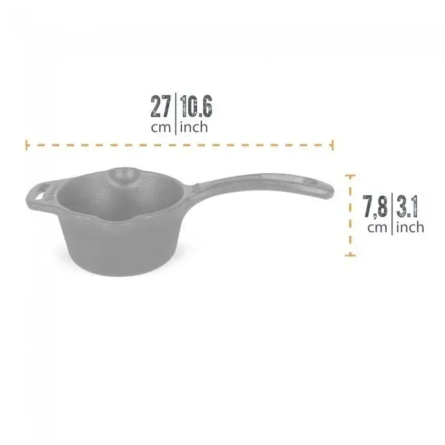 Petromax Gietijzeren Steelpan  0,5L