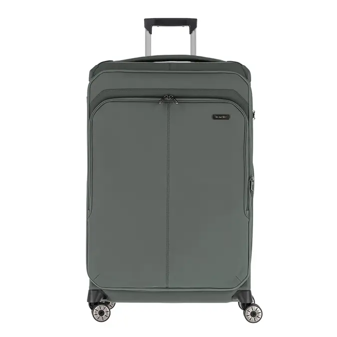 Travelite Priima 4w trolley l exp. Groen