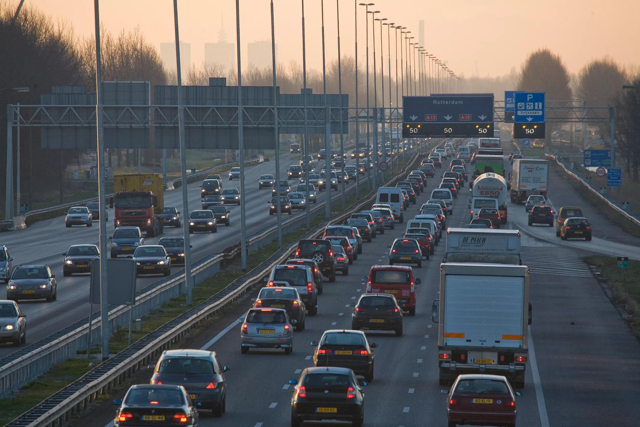 8 procent meer files op de Nederlandse wegen in 2024 | ANWB
