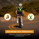 Hardloopvest oplaadbaar + Sportarmband