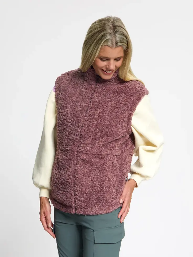 Lorca - Fleecebodywarmer dames