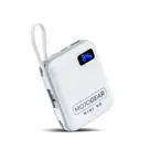 Powerbank 10.000 mAh met Kabels - Wit