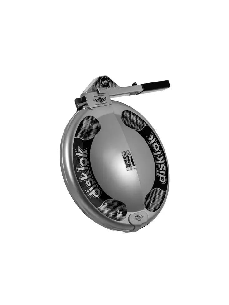 Stuurslot Disklok - 35 tot 39 cm - Zilver