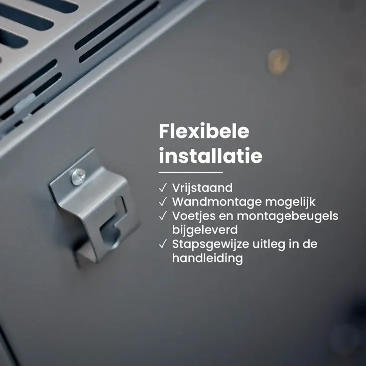 Elektrische Kachel Convector met App