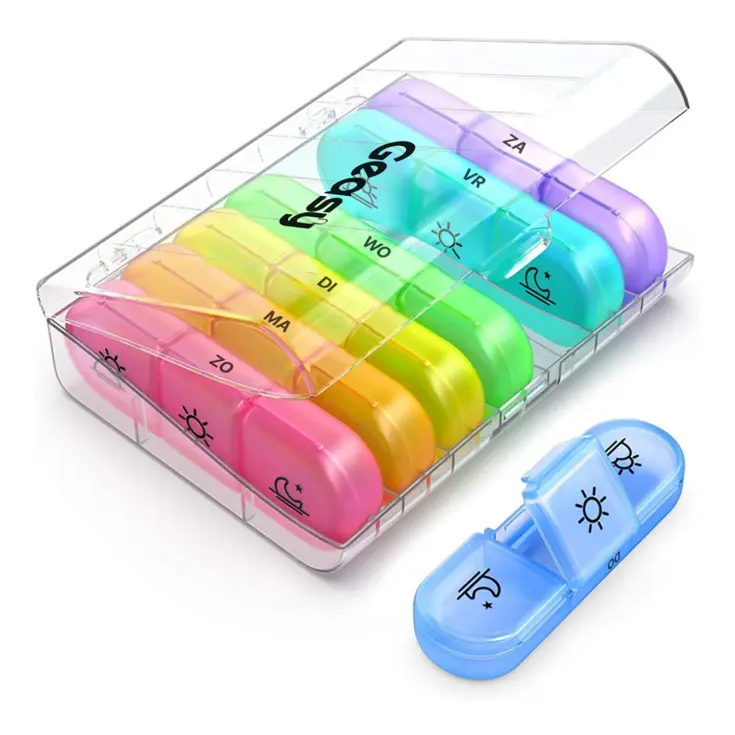 Pillendoos 7 Dagen – 3 Vakken