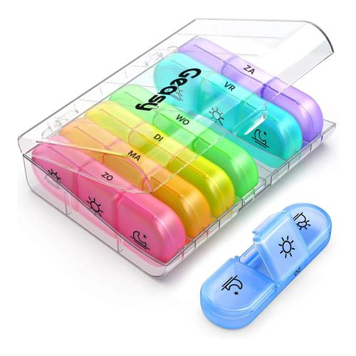 Pillendoos 7 Dagen – 3 Vakken