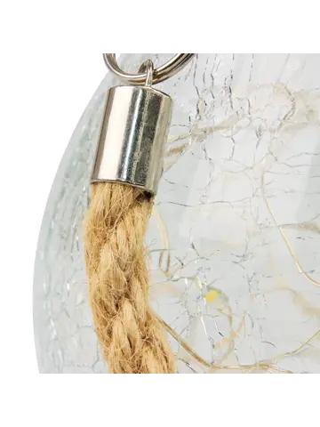 RexTech Solar hanglamp Betsy - Glazen bol