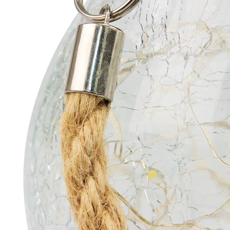 RexTech Solar hanglamp Betsy - Glazen bol