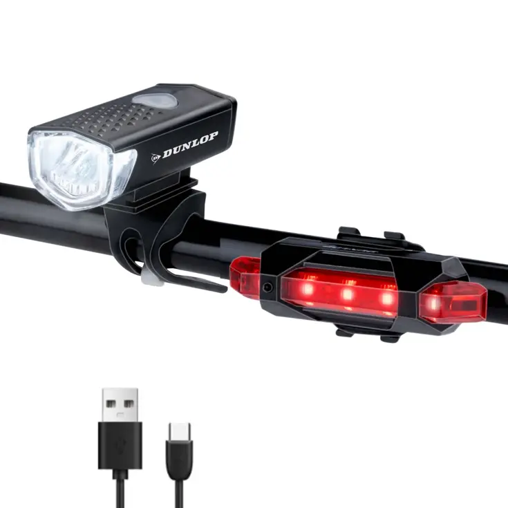 Fietslamp Set Oplaadbaar - Fietsverlichting