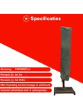 Zweefparasol hoes 230x50x57 cm - Diamond