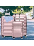 Kofferset – 3 Delig – 38L – Roségoud