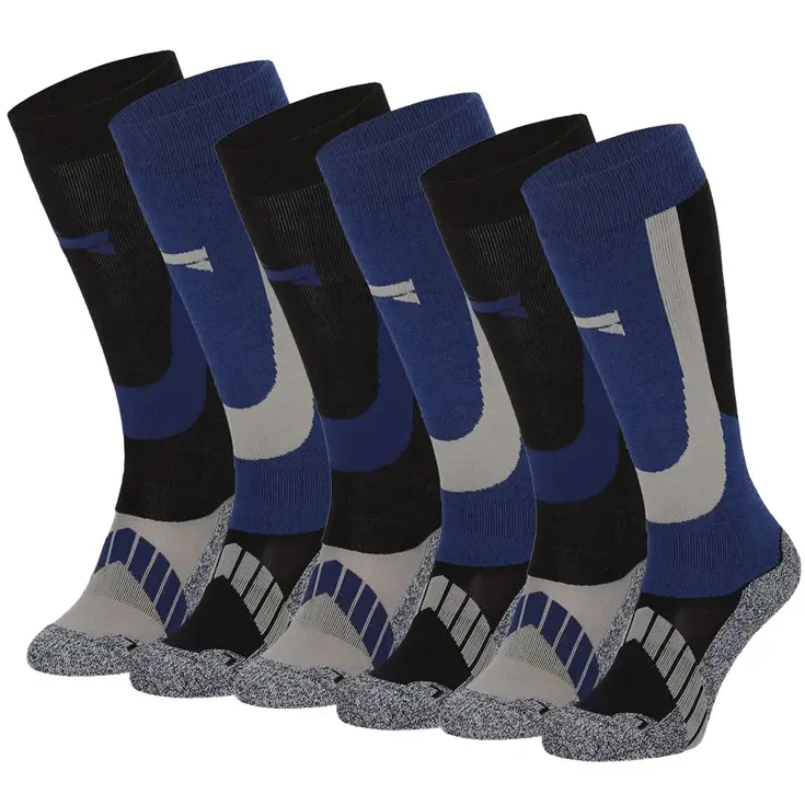 6 paar - Unisex - Skisokken