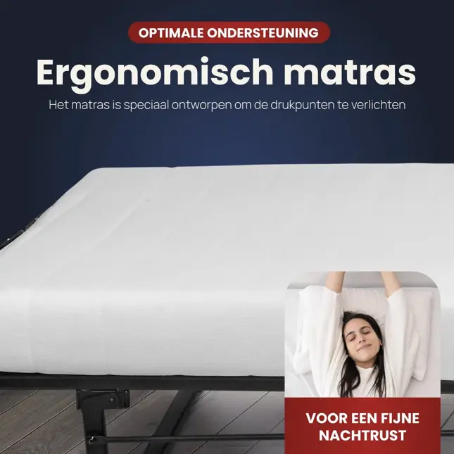 Troonz Luxe Campingbed Livorno - 90 x 200 cm