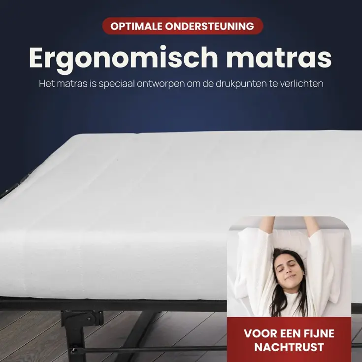 Troonz Luxe Campingbed Livorno - 90 x 200 cm