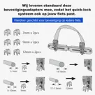 Brisby Fietstas 20-26 Liter Waterdicht