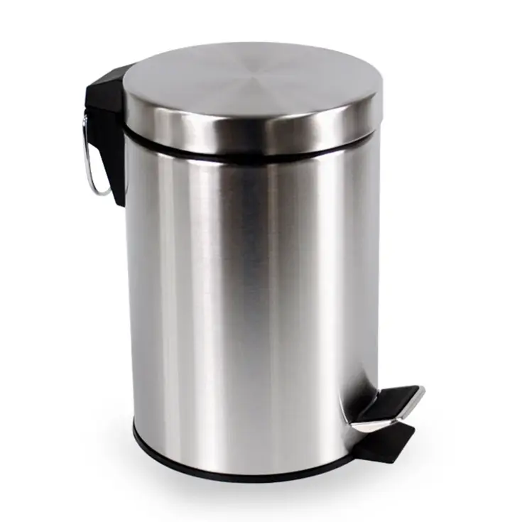 Pedaalemmer 20L – RVS Afvalbak