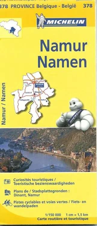 Wegenkaart Local 378 Provincie Namen