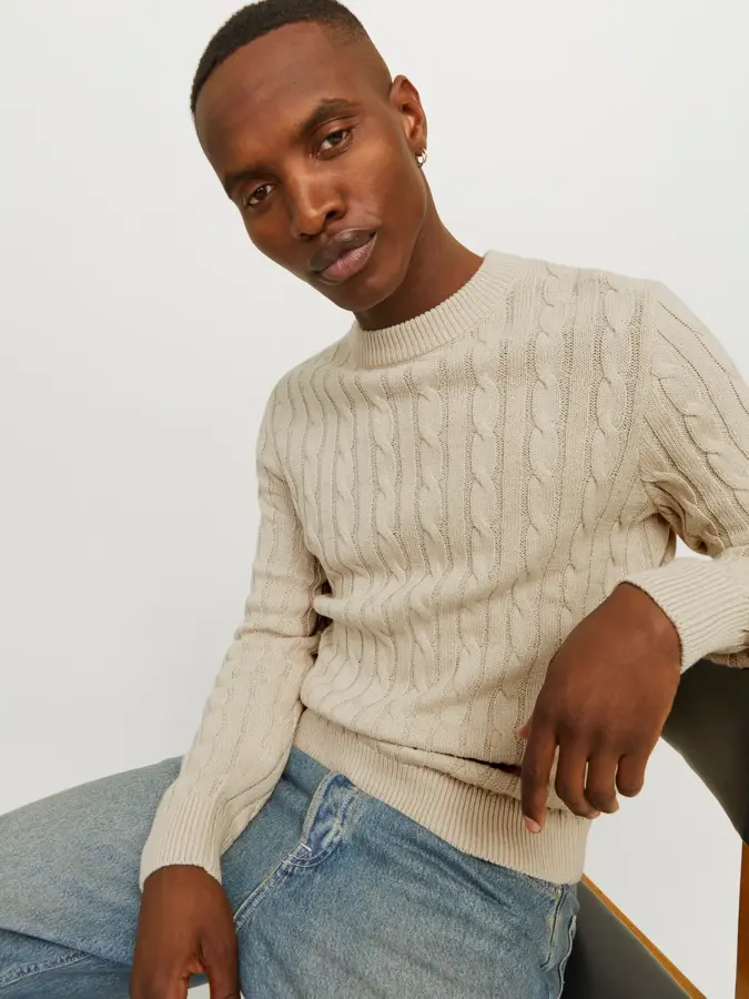 Heren Ross Knit Crew Neck Jack & Jones