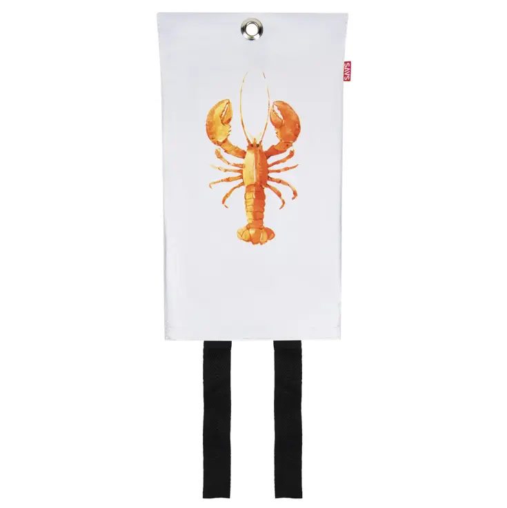 Blusdeken - 100 x 100 cm Kreeft print