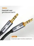 AUX Kabel 3.5mm - 2 Meter