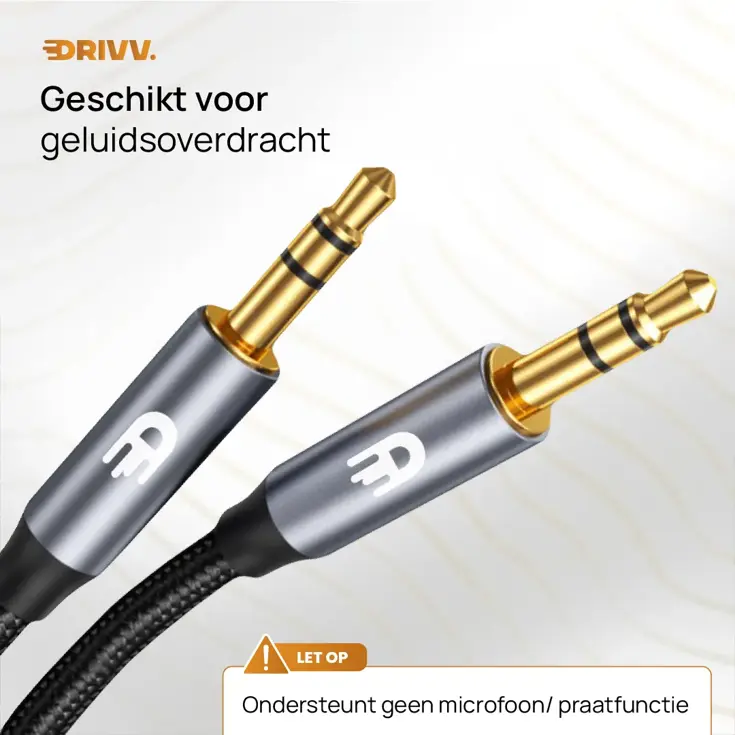 AUX Kabel 3.5mm - 2 Meter