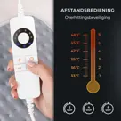 STAUS&BACH 2 Persoons elektrische onderdeken