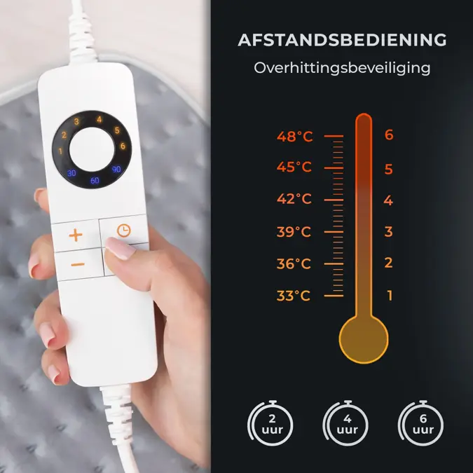 STAUS&BACH 2 Persoons elektrische onderdeken