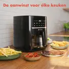 KitchenBrothers Airfryer – 6L