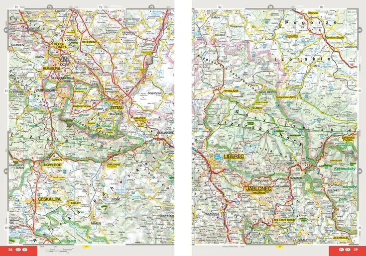 Wegenatlas Tsjechië