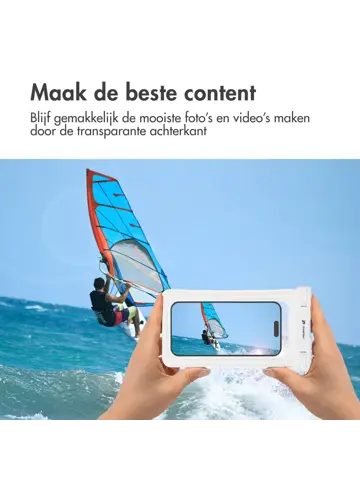 Universele waterdicht zakje