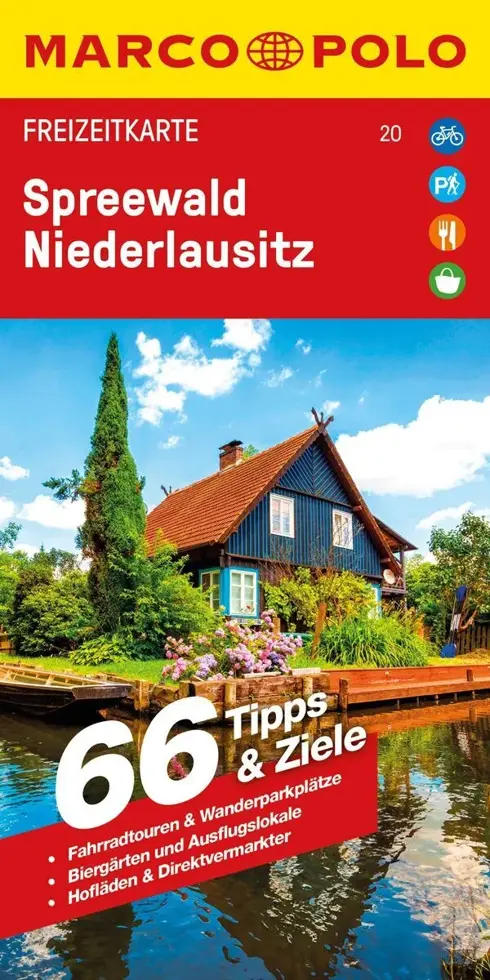 Toeristische kaart FZK 20 Spreewald