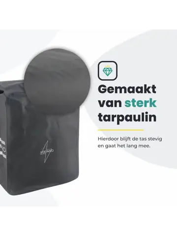 Voltano Fietstas 16L Enkele Pakaftas