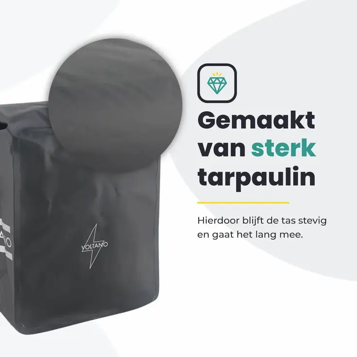 Voltano Fietstas 16L Enkele Pakaftas