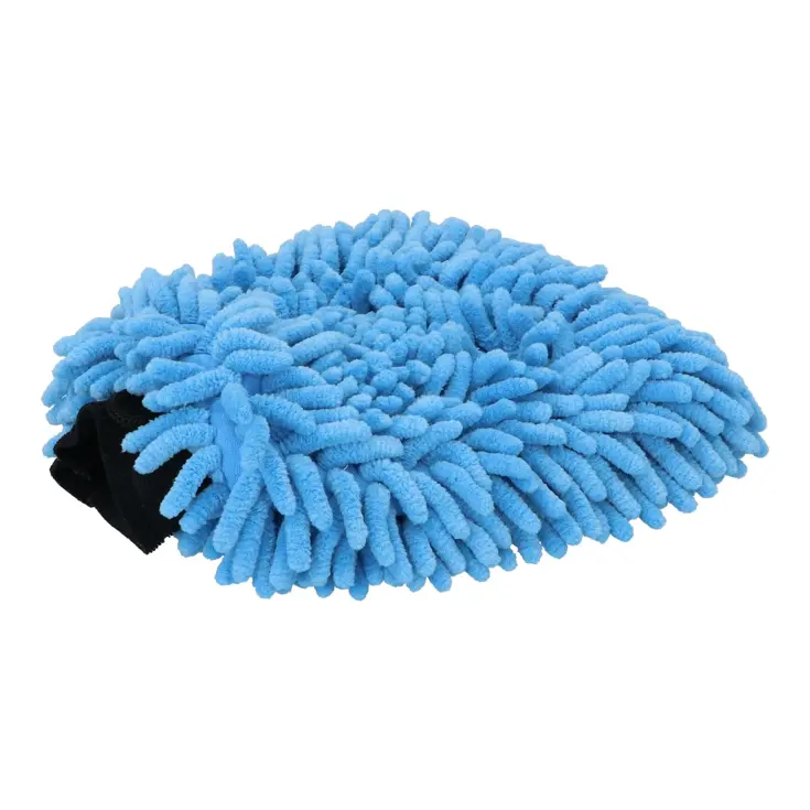 Chenille microvezel washandschoen voor auto