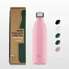 FLASKE 1 liter  RVS Drinkfles