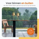 Goliving Essence Tafellamp Oplaadbaar – 26cm