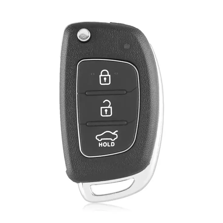 Klapsleutelbehuizing 3 knops geschikt voor Hyundai