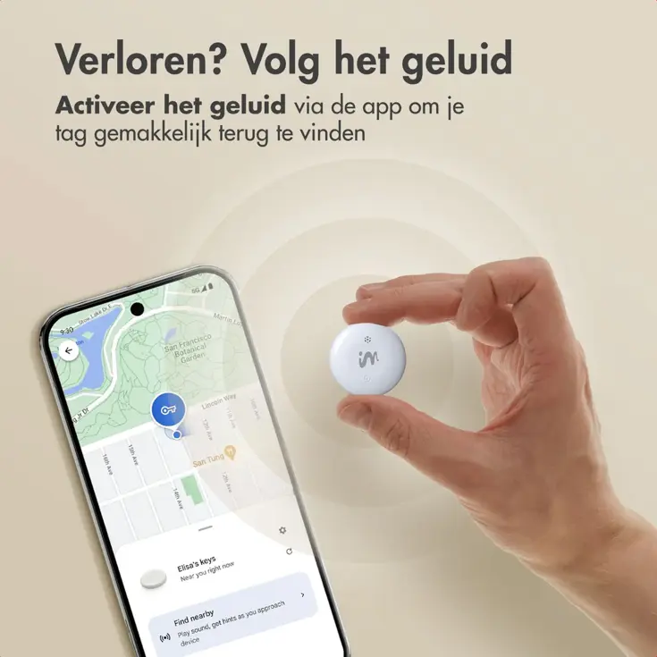 2-pack Bluetooth Trackers voor Android