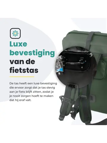 Voltano Luxe Enkele Fietstas / Rugtas 28L